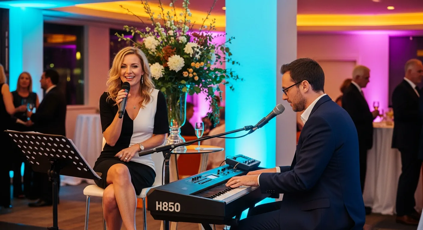 Hire cocktail pianist in Calgary